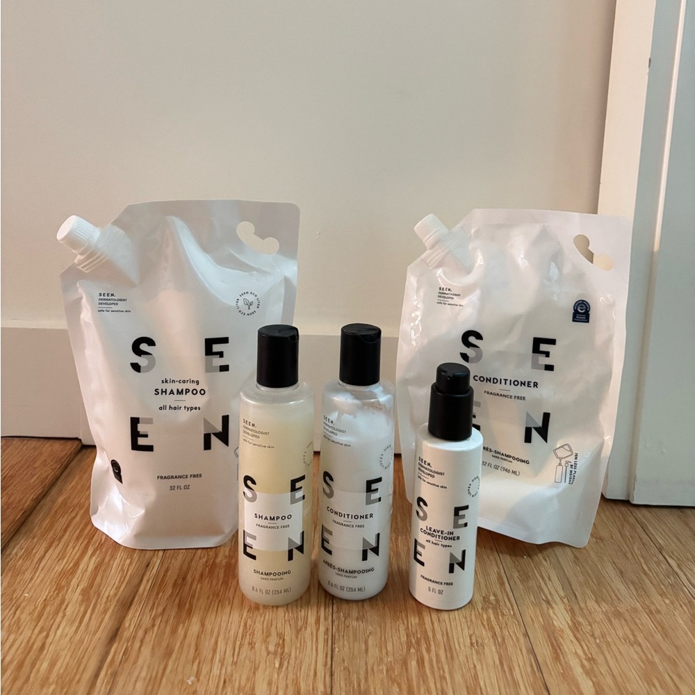 SEEN shampoo and conditioner bundle